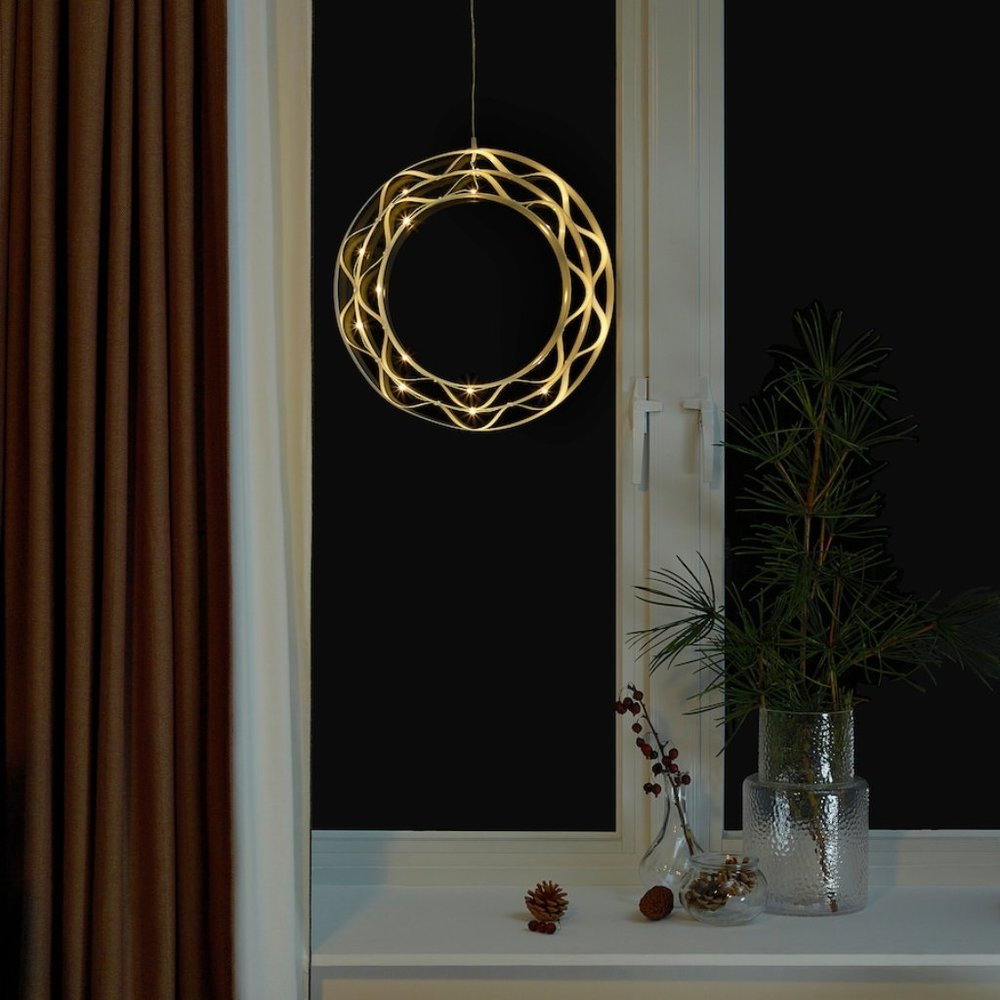 New in box ! IKEA STRÅLA LED Pendant 15 " Christmas Lamp 605.629.74